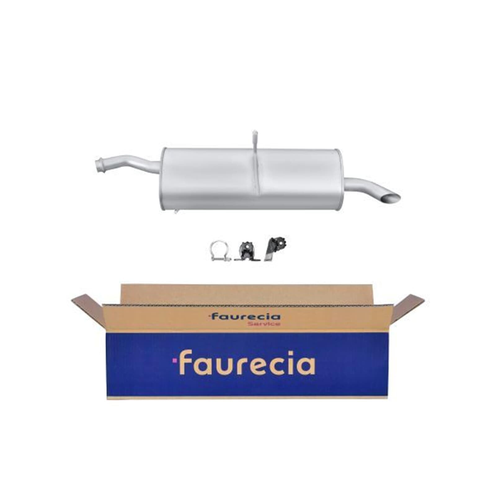 HELLA 8LD 366 032-051 Silencieux arrière - Easy2Fit® Kit - arrière