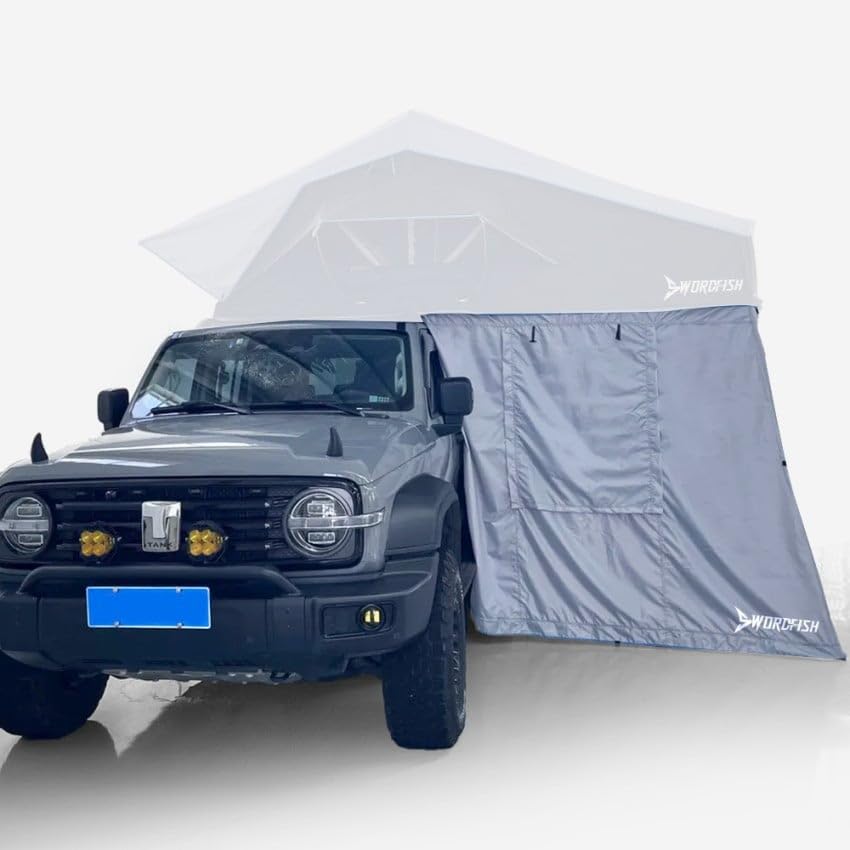 Produce Shop Veranda Estensione Tenda da Tetto Auto Cabina spogliatoio Campeggio Quietent M