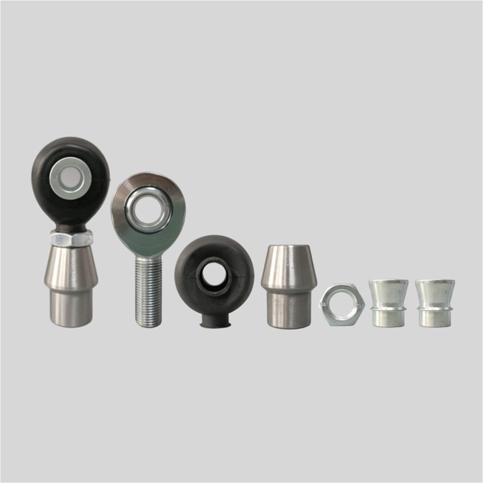 Rotule de Direction Kit de joint d'extrémité tige taille métrique M8, M10, M12, M14, M16, extrémité + entretoise + gaine en caoutchouc + écrou + bonde soudable(M14 Left Thread)