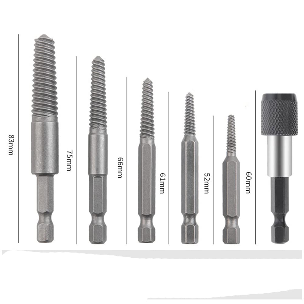 処分品 Amazon | 6個逆タップセットスクリューエキストラクター破損した