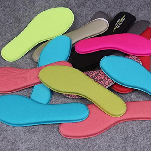 Semelles de talon amortissantes en mousse avec micro-massages intégrés pour le sport - 5