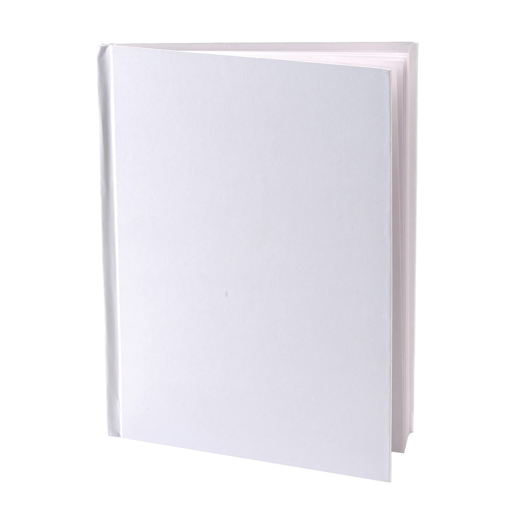 Young Authors Blank Hardcover Book, White Pages, 5" x 4" Portrait, 14 Sheets/28 Pages