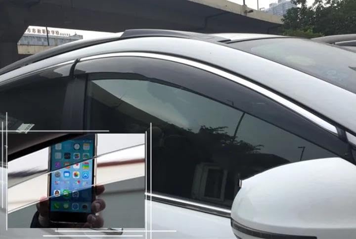 Déflecteurs de vent Volvo XC60 2018 2019 ventvisor visières vitres - 4
