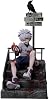Killua Zaoldyeck Figure Statue 34cm Anime Character Killua Zoldyck Action Figure Model PVC Figures Desktop Decoration