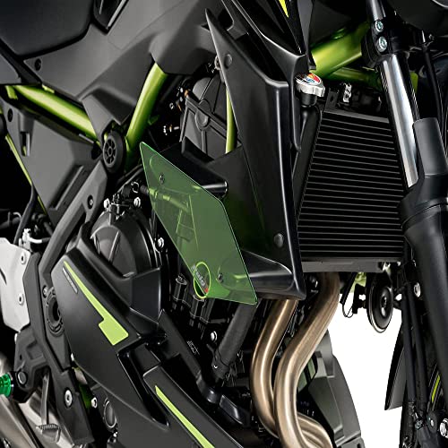 Ailerons latéraux Naked Puig vert pour sublimer vos sorties sur piste