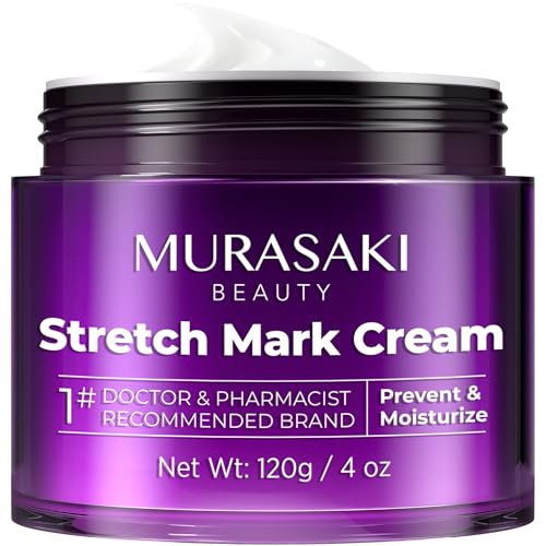 Stretch Mark Cream Prevention for Pregnancy – Maternity Cream for Stretch Marks Removal | Nourishing Formula – Prevents Stretch Marks & Improves Elasticity – 4 oz (120g) (4 oz (120g))