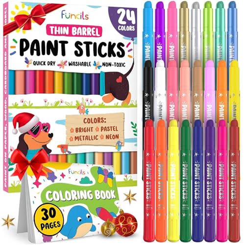 Funcils (�t�@���N�V���Y) �q���p���^�e���y���y�C���g�X�e�B�b�N 24�{ �􂦂� (�h��G�{�t��) | �c���p��Ő��}�[�J�[ 1~3 | ���A�L�����o�X�A�؁A�i�{�[���� - �N�������A�A�[�g��N���t�g�p�i�̃y�C���g