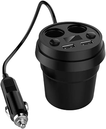 Kineca Pantalla LED Cargador de Coche de Doble USB Tipo de Puerto de la Copa de mechero Tel?fono USB Cargador 120W Kineca Pantalla LED Cargador de Coche de Doble USB Tipo de Puerto de la Copa de mechero Tel?fono USB Cargador 120W