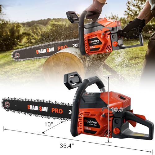 62cc Professional Chainsaw with Anti-Vibration