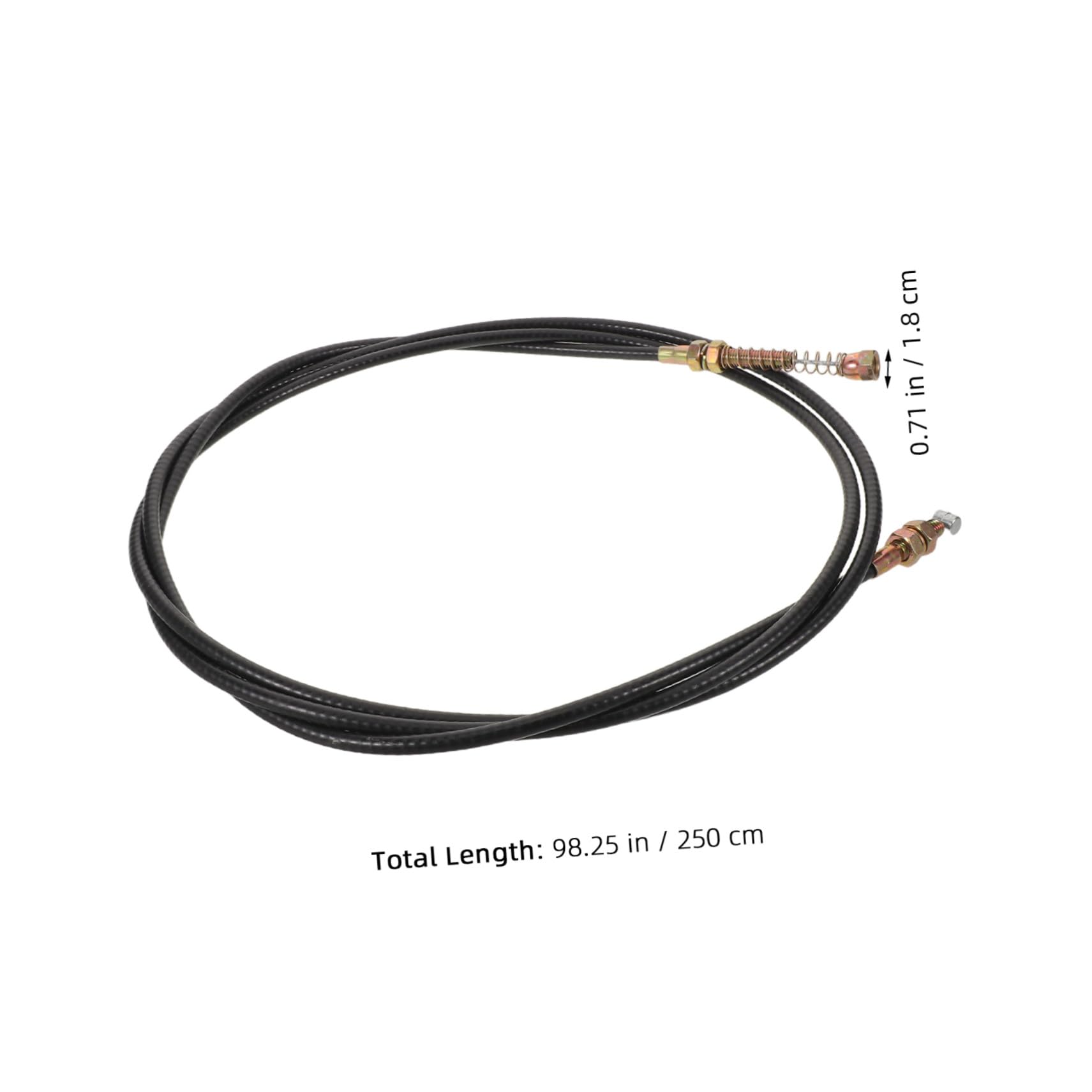 Zerodeko Cable de Cambio de Bicicleta Eléctrica de Aleación 2, 5m 3piezas