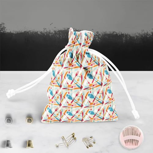 Image of ArtzFolio Knife & Spoon | Pouch Wrist Potli Bag | Bag for Weddings & Casual Parties