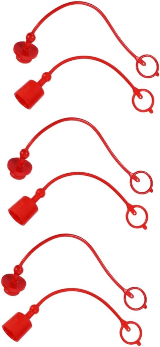 ULTECHNOVO 6 Pcs 1 Connector Dust Protection Cap Quick