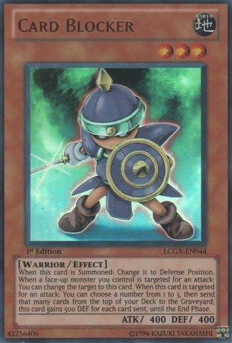 YU-GI-OH! - Bloqueador de tarjetas (LCGX-EN044) - Colección legendaria 2 - Edición ilimitada - Ultra Raro