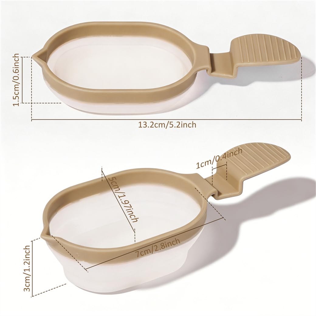 Urine Cup 2pcs Collapsible Urine Collection Urinal Bottle Family Planning Essentials Sample Containers Specimen Jar 50ml for Fertility Testing