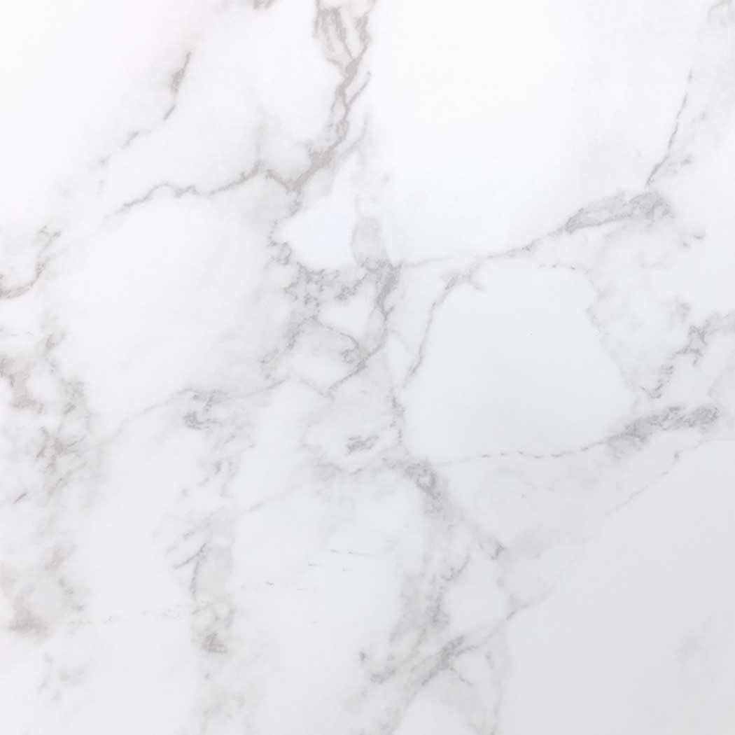 RoyalWallSkins Marble Peel and Stick Wallpaper Removable Waterproof Contact Paper for Countertops, Cabinets, Furniture Renter Friendly (High-Gloss White, 24" x 78.7")