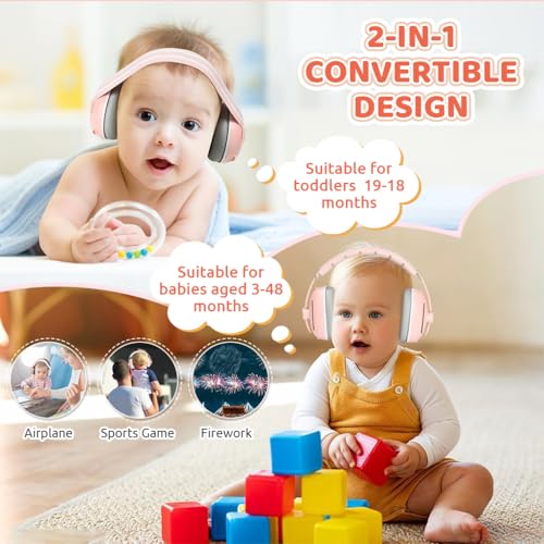 Image of SNOWIE SOFT Noise Cancelling Ear Muffs for Kids Teens - 25dB Safety Reduction for Autism Sensory & Concentration Aid, Hearing Protection Travel