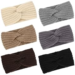 6 Pcs Crisscross: Black, Khaki, Beige, White, Light Gray, Mid-Gray