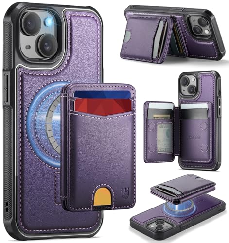 Usroom for iPhone 13 Wallet Case Compatible with Magsafe, Purple by Usroom - Used condition - US$19.64