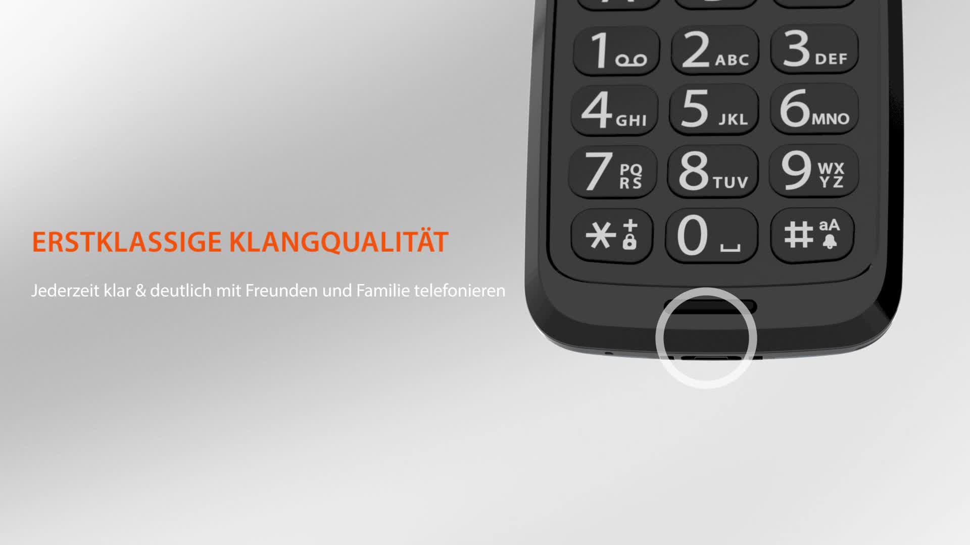 Gigaset GL7 - Téléphone mobile à clapet - Données mobiles 4G et Wi-Fi Gigaset GL7 - Téléphone mobile à clapet - Données mobiles 4G et Wi-Fi