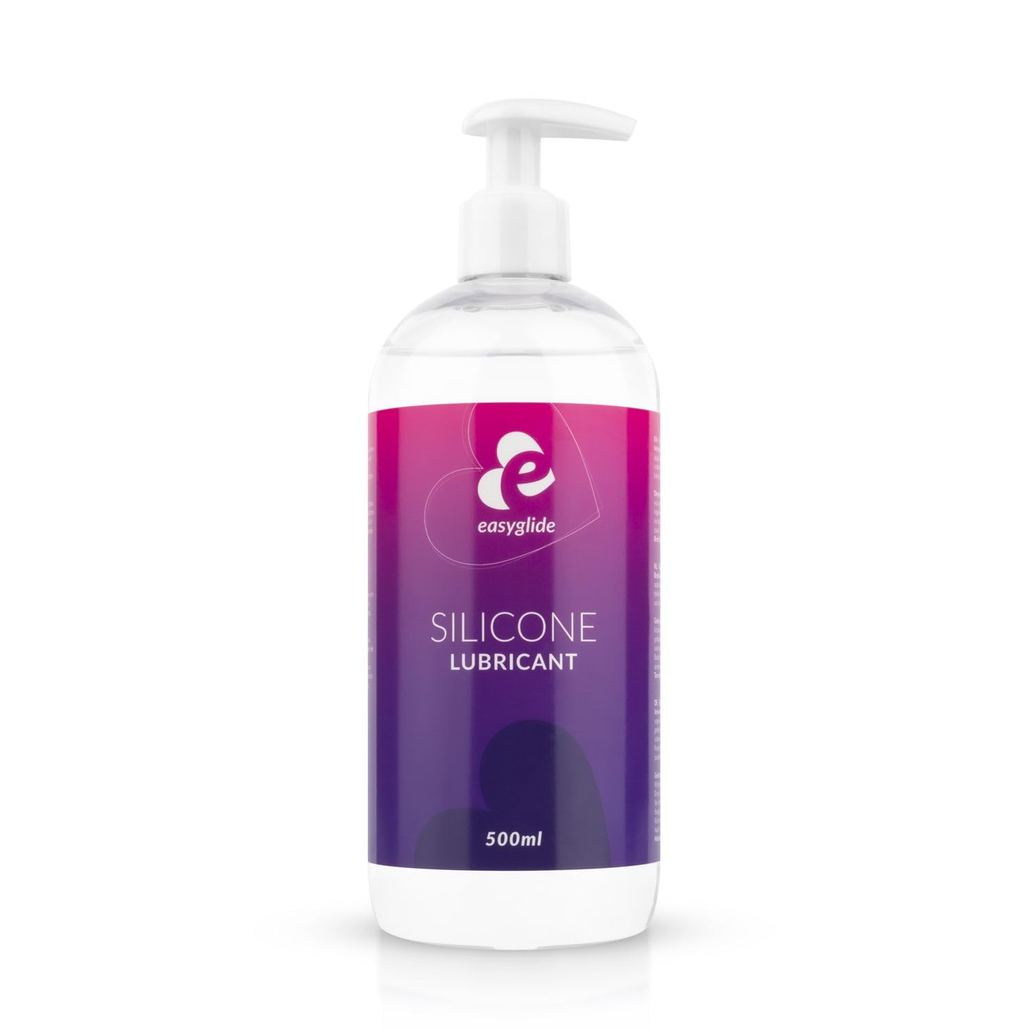 EasyGlide Silicone Lubricant – Silicone Lube Compatible with Latex – Stays on under Water – 500ml
