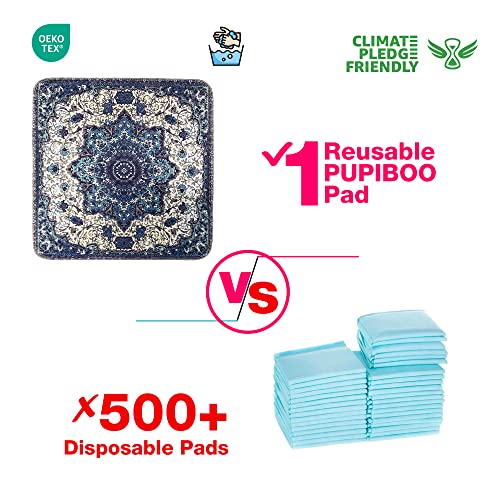 Reusable Pee Pads For Dogs With Style (2 Pack) Washable Pee Pads For Dogs Waterproof Dog Mat Large 36 X 36 Great As A Whelping Pad #TOP6