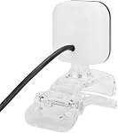 HD Web Camera, Full HD USB Webcam, USB FHD Web Computer Camera Builtin Microphone with Transparent Clip, Suitable for Online Teaching, Laptop PC Desktop