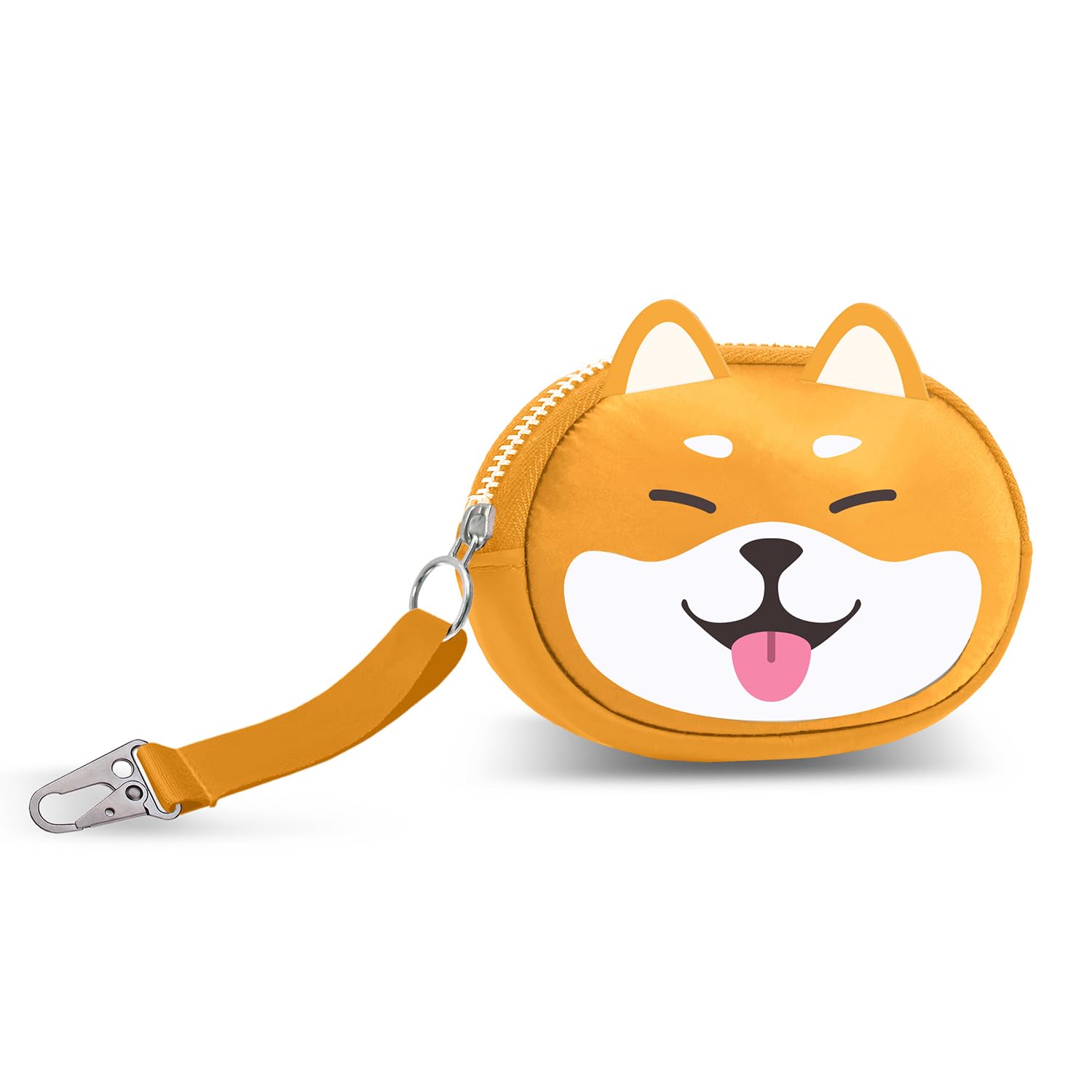 Oh My Pop Shiba-Pill Coin Purse, Pink, 12.5 x 9 cm