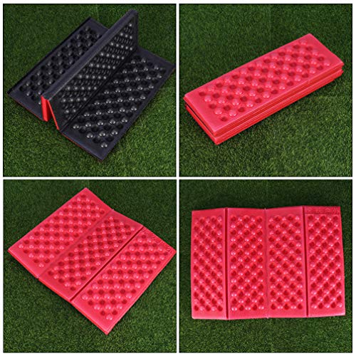 BESPORTBLE, 2 peças, tapete de acampamento leve, portátil, dobrável, espuma para sentar, impermeável