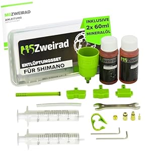 MSZweirad Shimano Bremsenentlüftungsset mit Öl
