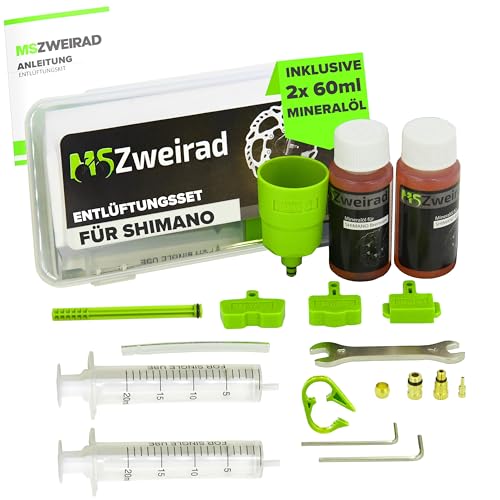 MSZweirad Shimano Bremsenentlüftungsset mit Öl