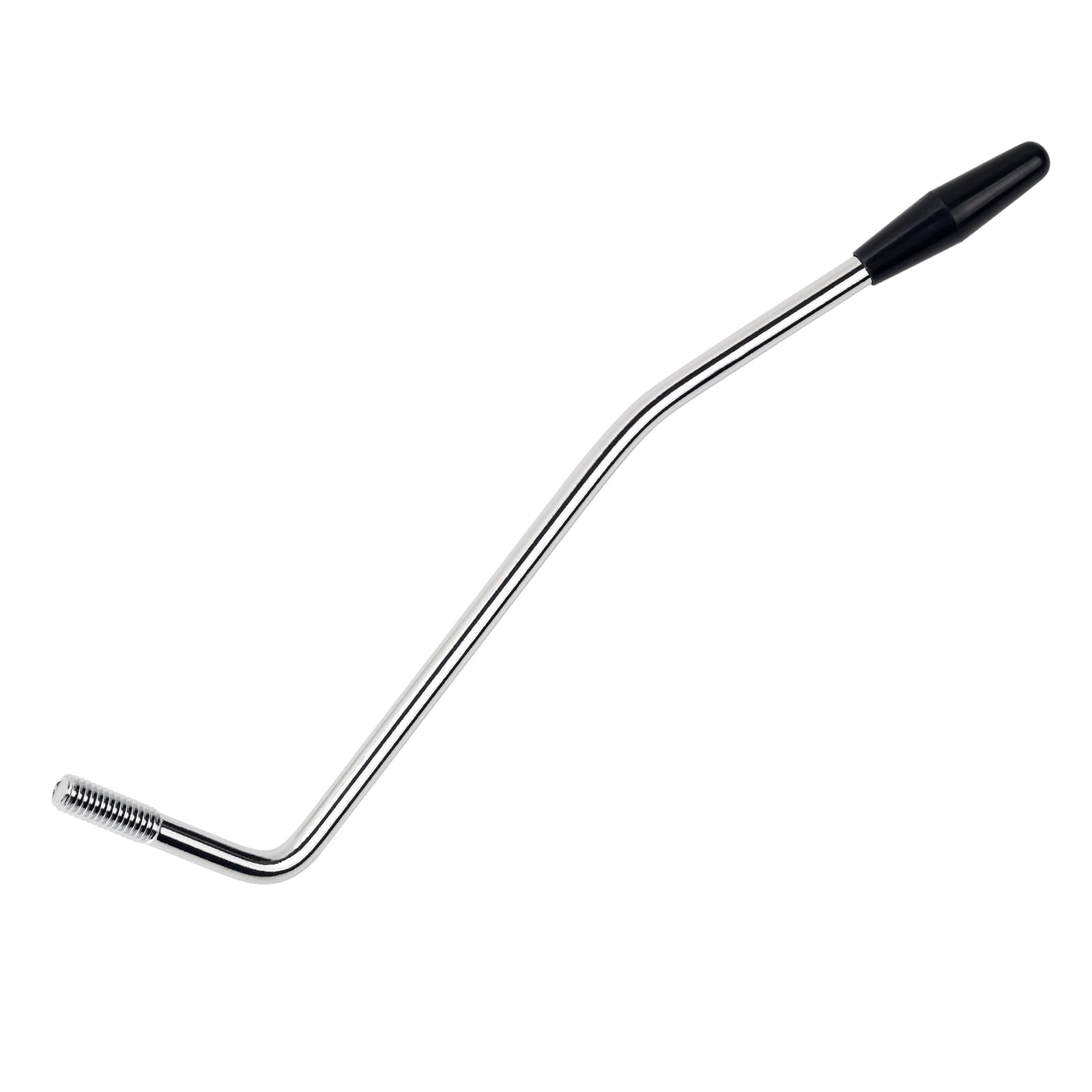 Banworks Electric Guitar Tremolo Arm Metric M6 Whammy Bar with 5.8mm (15/64") Thread for Tremolo Bridges of Squier Strat ST Guitars Made in China and Indonesia JT/YB-01 Chrome with Black Tip - Image 3