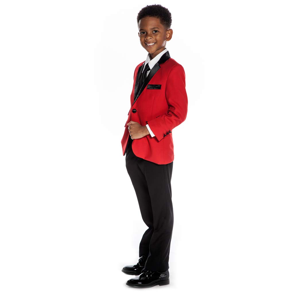 Kromoc Chłopcy Garnitur w klasycznym stylu Business Wedding Party Tuxedo
