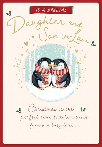 Christmas Card, To a Special Daughter & Sister-in-Law - 9 x 6 inches - Piccadilly Greetings