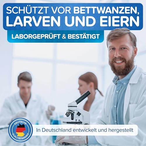 Patronus Bettwanzen-Spray zur effektiven Bettwanzen-Abwehr 500 ml - Sofortschutz-Mittel gegen Bettwanzen - mit dezentem Eukalyptus/-Zitrusduft - hochwirksam & laborgeprüft