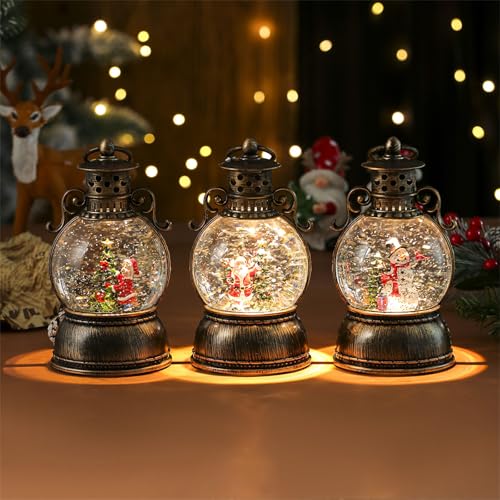 Décoration de Noël musicale PANGBOER le cadeau de table féerique - 7
