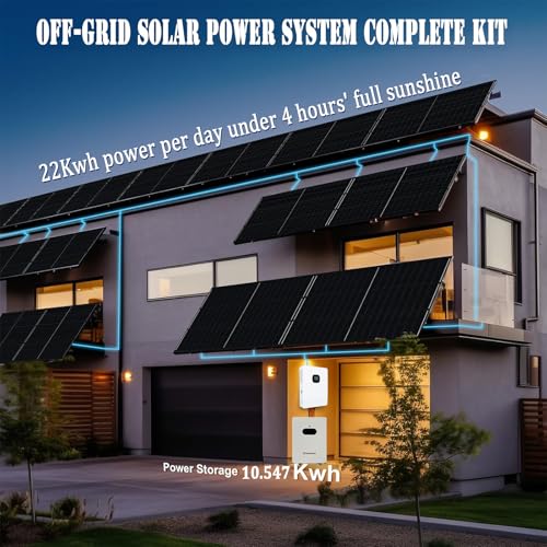Solar panel kit 10kW off grid