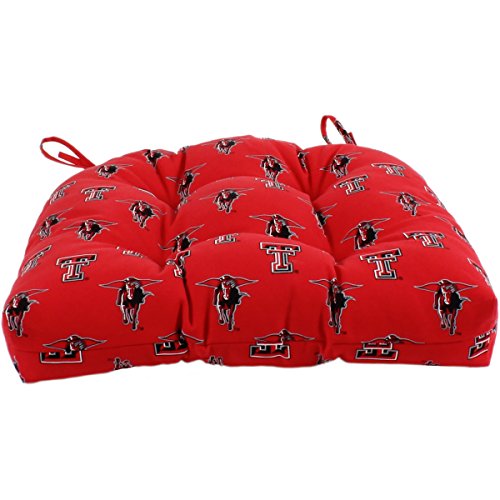 Image of Everything Comfy College Covers Texas Tech Red Raiders Indoor Outdoor Seat Cushion Patio D Cushion