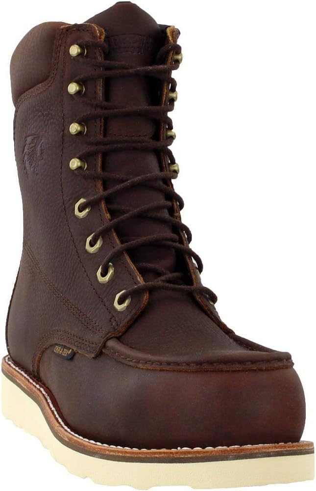 ChippewaMen's Edge Walker 8" Waterproof Nano Composite Toe Wedge Work Boot