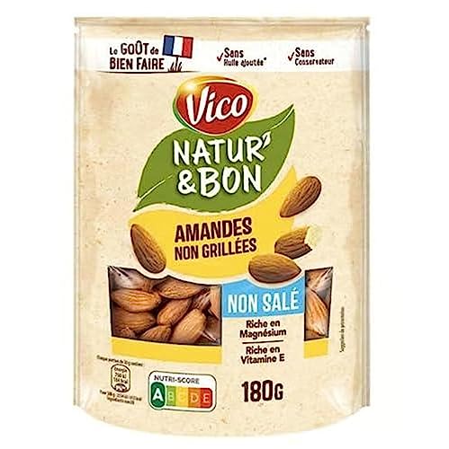NATURBON Naturaleza &bon almendras naturales, 180 g, 180 g