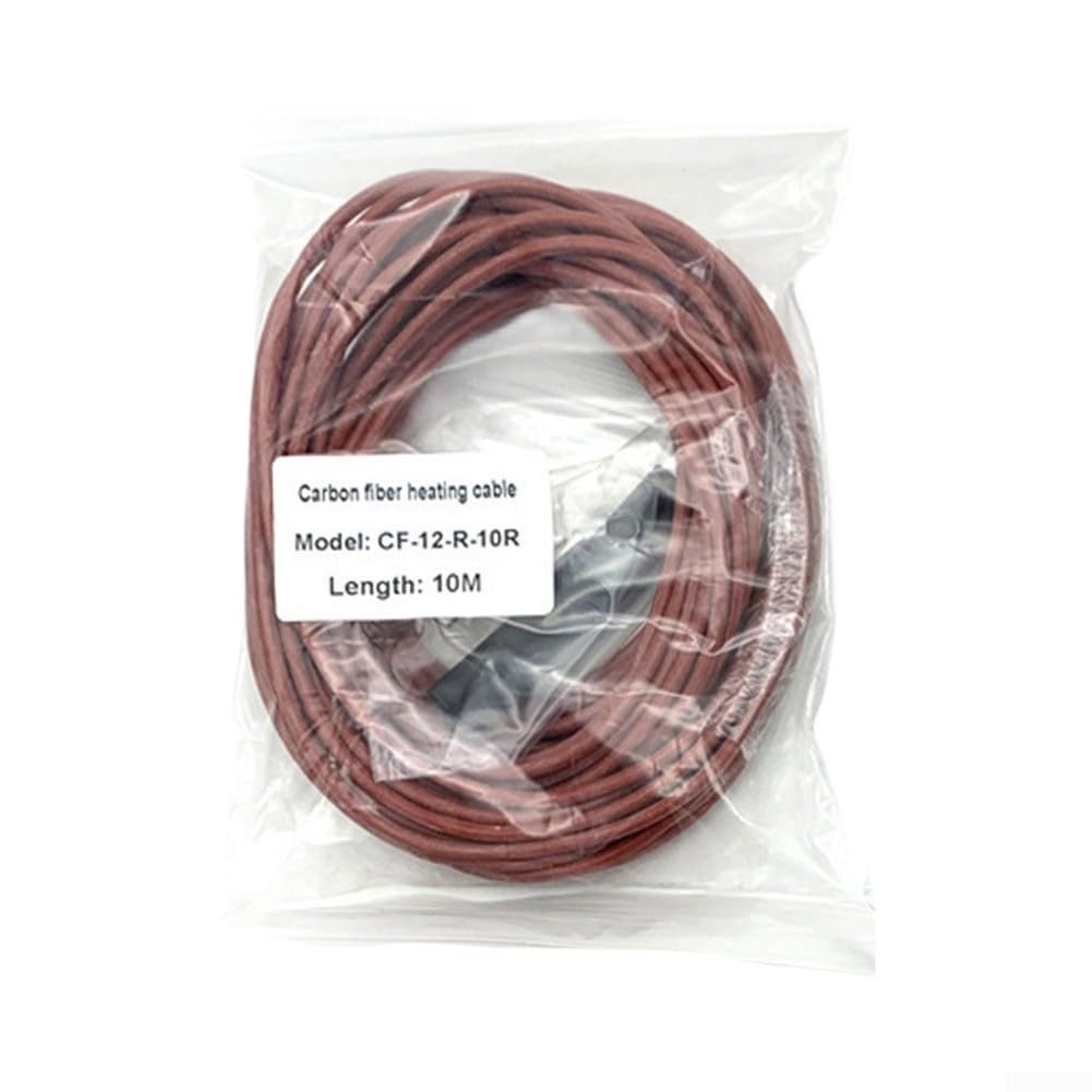 12K Carbon Heizkabel 33 Ohm/m Silikon 200C 12K Carbon Heizkabel(100 m)