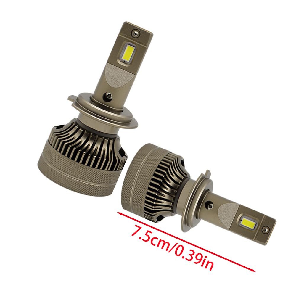 Ampoule de phare de voiture Riloer, ampoules de phare H7 45 W, ampoule de véhicule 6000 K, lampe de signalisation halogène, ampoules de phare halogène H7 pour voiture, 2 ampoules