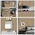 Arthome 17''x120'' Wood Slat Wallpaper Peel and Stick self Adhesive Wood Wallpaper PVC Vinyl Decorative Removable Wallpaper Waterproof Faux Wood Grating Stripe Contact Paper for Living Room Bedroom