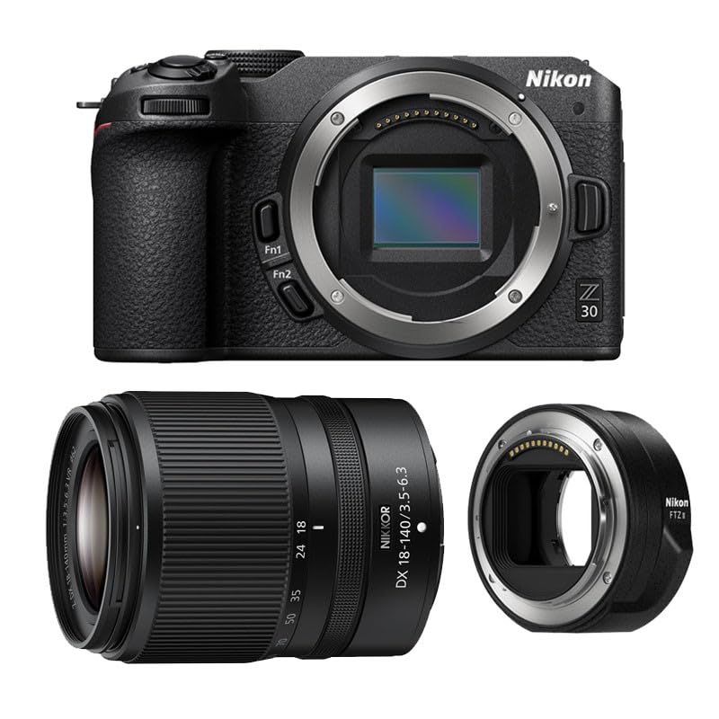 Kit de fotografía Personalizado Creado con NIKON Z30 + Z 18-140 + Bague FTZ II