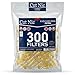 Cut-Nic 8 Hole Easy Draw Disposable Cigarette Filters - Bulk Economy Pack (300 Per Pack) Filter Tips