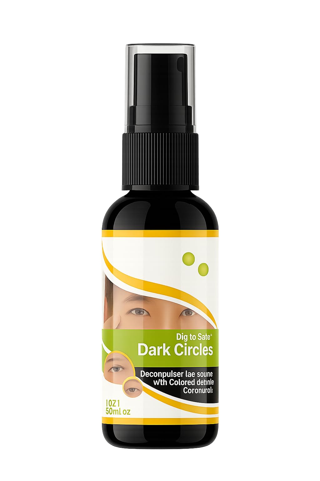 Under Eye Dark Circle Serum with Caffeine & Hyaluronic Acid 100ml-image-42