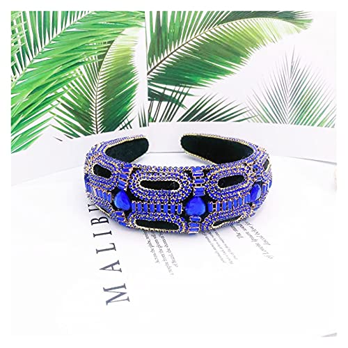 Diadema barroca acolchada con brillantes para regalar a niñas y mujeres