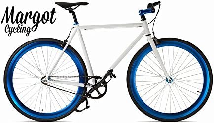 Margot Aqua – Fixie Bike, Fixed Gear Bike, Urban Single Speed – Designed In Italy
