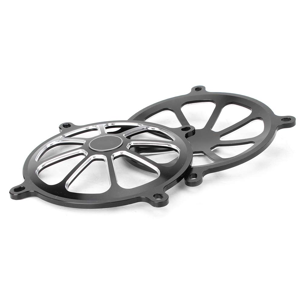 Cnfang4 Motorbike Audio Fairing Mount Speaker Grill Cover for Harley Davidson Touring 1996-2013 Electra Glides/Street Glides/Trikes