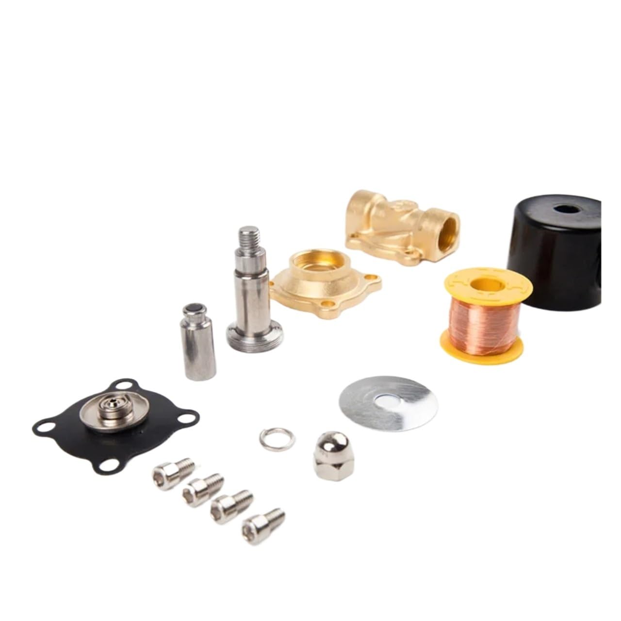 Electric Solenoid Valve 1/4" 3/8" 1/2" 3/4" 1" DN8/10/15/20/25/50 Normally Closed Pneumatic For Water Oil Air 12V 24V 220V 110V(DN20,AC110V)