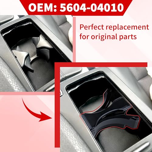 Insertos para portavasos consola Toyota Tacoma 2005-2015 miniatura 3